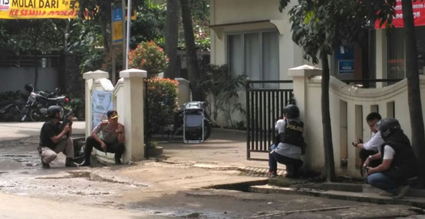 Tersangka Bom Panci dan Aparat di Cicendo Bandung Terlibat Baku Tembak