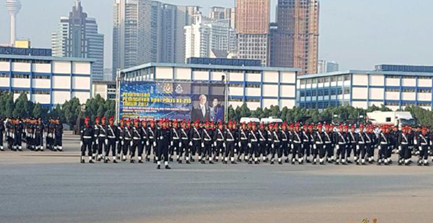 Kapolri Menghadiri Peringatan Ultah ke-210 PDRM di Kuala Lumpur