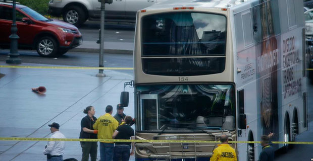 Penembakan dalam Bus Tingkat di Las Vegas Menewaskan Satu Orang