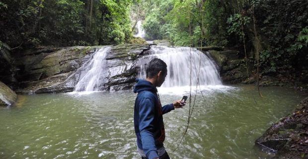 Wisata Air Terjun Tingkat Tiga di Bireun