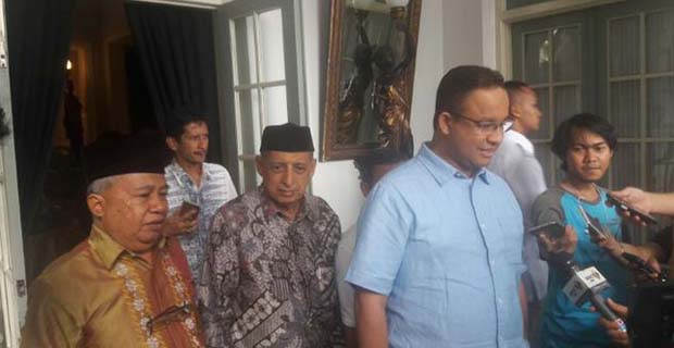 Masa Tenang Pilihan Gubernur DKI, Anies Menemui Tokoh MUI