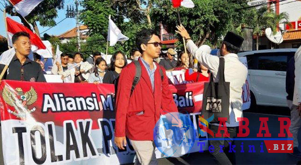 Penolakan Aksi People Power Dari Mahasiswa Lintas Agama di Bali