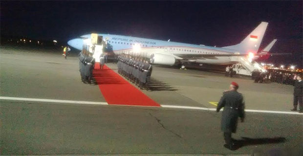 Presiden Jokiwi Akhirnya Tiba di Jerman Untuk Mengadakan Kunjungan Kenegaraan