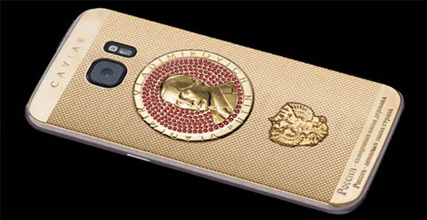 Galaxy S7 Ini Pampang Wajah Putin Yang Dibanderol Rp 36 Juta