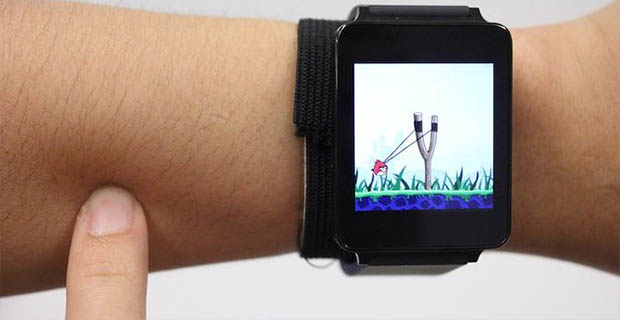 Keren! Jam Tangan Pintar Bisa Menjadikan Kulit Sebagai Layar Sentuh
