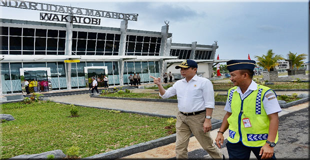 Bandara Matahora Wakatobi Miliki Tampilan Baru