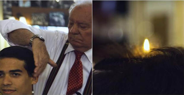 Keren, Rambut Bisa di Cukur Dengan Cara Dibakar