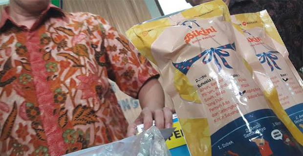 Cemilan Bikini Yang Dibuat Sejak Tahun 2015 Ini Diproduksi di Sawangan Depok