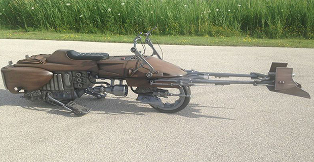 Ternyata di Dunia Nyata Juga Ada Motor Terbang Yang Ada di Film Star Wars