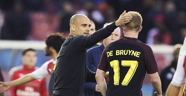 Meski Tidak Selevel Messi Guardiola Sangat Beruntung Memiliki De Bruyne