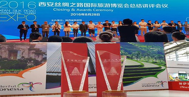 Keren! Wonderful Indonesia Mendapatkan 2 Penghargaan di Tiongkok