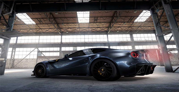 Ferrari F12 Yang Semakin Sangar Dengan Bodi Full Carbon