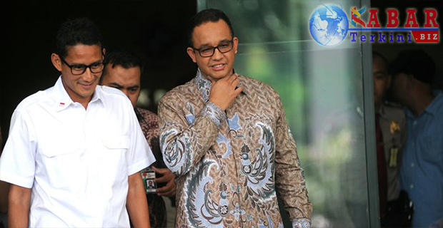 Anies dan Sandiaga Bentuk Markas Pemenangan di Menteng