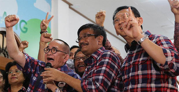 Timses Ahok-Djarot Datangi Bawaslu DKI Karena Merasa Laporannya Diabaikan