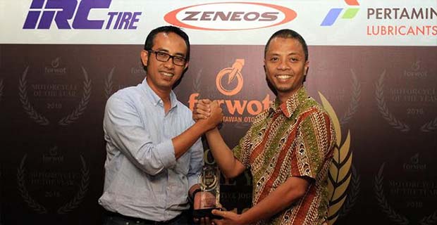 Honda CBR150R Menjadi Motor Terbaik Indonesia di tahun 2016