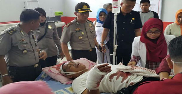 Kapolsek Bone Tembak Mati Pria Sakit Jiwa Karena Dibacok