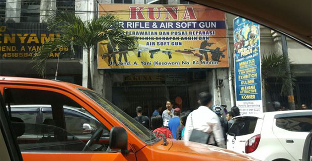 Pengusaha Airsoft Gun Medan Ditembak Orang Tak Dikenal