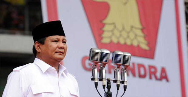 Prabowo Mengumpulkan 10.000 Kader Gerindra se-Jakarta di JIExpo