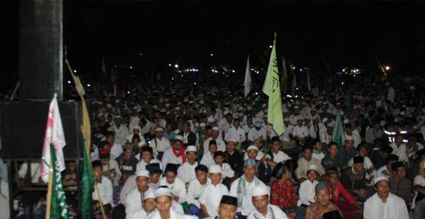 Ribuan Orang Bersalawat di Bali, Menggemakan Kerukunan dan Kedamaian