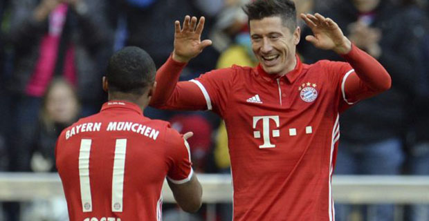 Bayern Muechen Gunduli Hamburg 8-0 Lewat Aksi Gemilang Lewandowski yang Mencetak Hattrick
