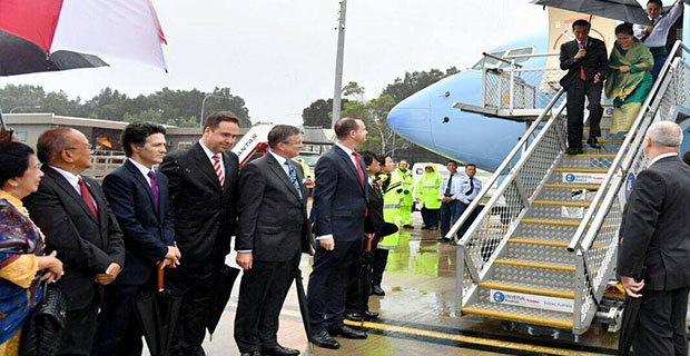 Presiden Jokowi Tiba di Australia Dalam Rangka Kunjungan Kenegaraan