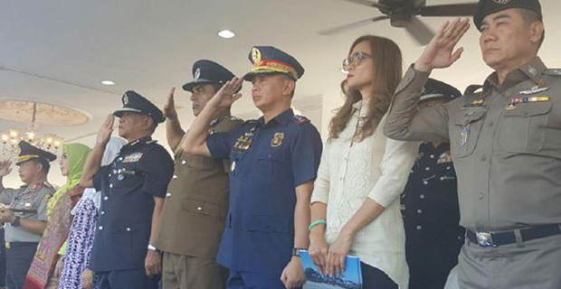 Kapolri Menghadiri Peringatan Ultah ke-210 PDRM di Kuala Lumpur