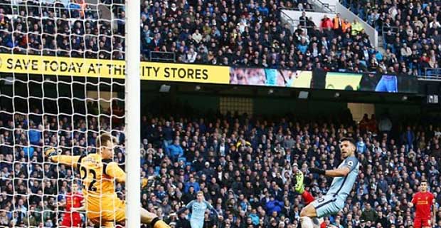Manchester City Memetik Hasil Imbang di Etihad Stadium Berkat Sergio Aguero