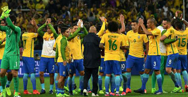 Tim Kuat Brazil Dipastikan Lolos Ke Piala Dunia 2018