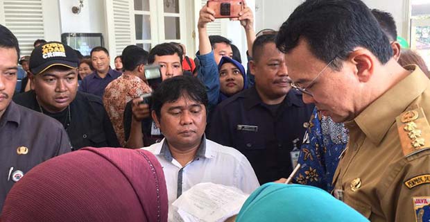 Belum Mendapatkan Rusun, Warga Gusuran Bukit Duri Adu ke Ahok