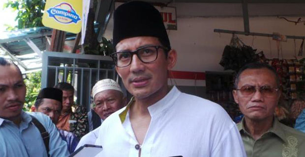 Sandiaga Cegah Tawuran Mesti diberi Kegiatan Positif