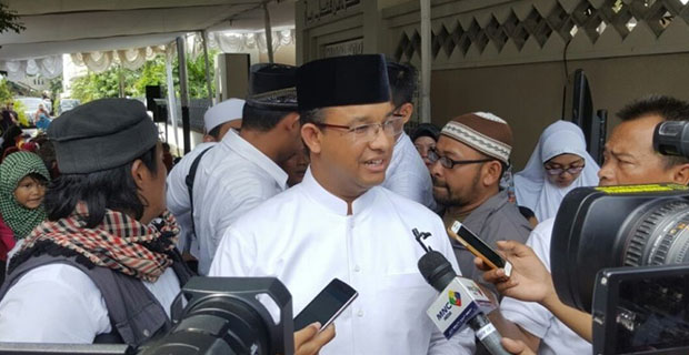 Anies Berkomentar Forum dengan Buruh Tidak Pernah Dijalankan