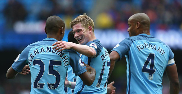 Manchester City Menang Telak atas Crystal Palace