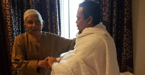 Habib Rizieq dan Amien Rais Kompak Bertemu di Mekkah