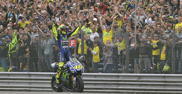 Valentino Rossi Waspadai Marquez untuk Balapan di Jerman