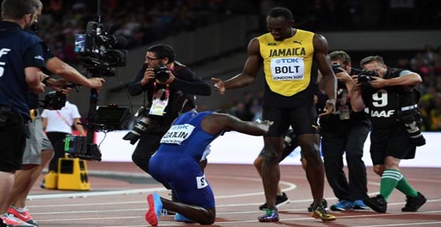 Dikarenakan Dirinya Mengalahkan Bolt, Gatlin Malahan Dapet Cemooh Dari Penonton