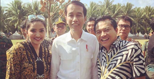Ashanty Puji Jokowi yang Sebelumnya Bukan Pendukung Jokowi