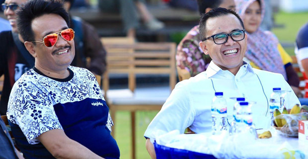 Keakraban Djarot dan Anas di Banyuwangi Tanda Maju Pilgub Jatim