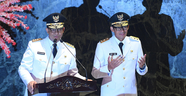 Pidato Perdana Anies Soal Pribumi