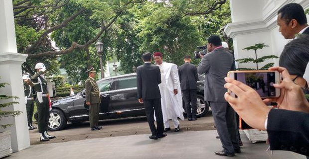 Suara Meriam Berdentum dari Monas Tanda Hadirnya Presiden Niger