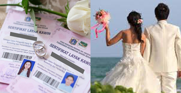 Syarat Menikah di DKI Wajib Memiliki Sertifikat Layak Kawin